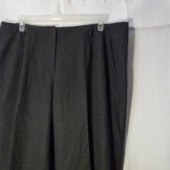 Talbots Pants Women 18W Wool Classic Fit Gray - Picture 6 of 15